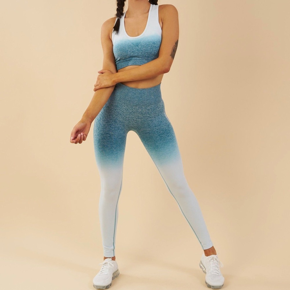 GYMSHARK seamless leggings ombré size xs